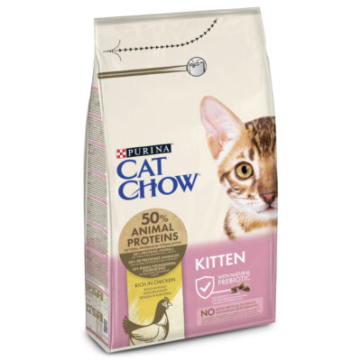 CAT CHOW Kitten Rico em Frango