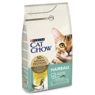 CAT CHOW Hairball Control Rico em Frango