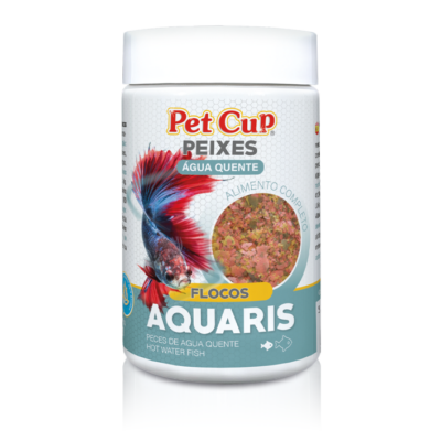 Peixes de Água Quente Flocos Petcup