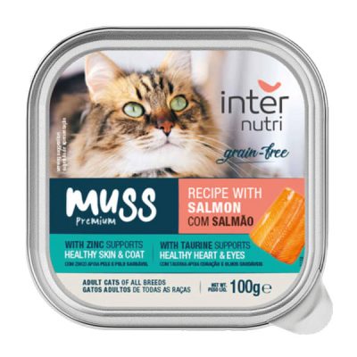 Internutri Muss Gato Salmão 100g