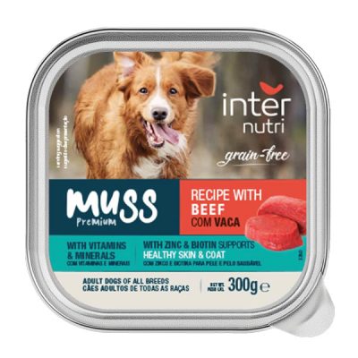 Internutri Muss Cão Vaca 300g